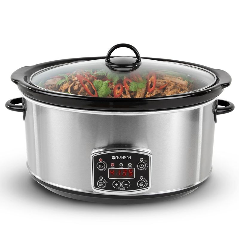 Slowcooker 4,5L Rostfri