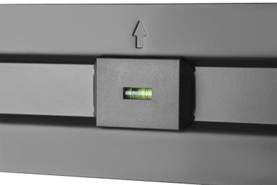 DELTACO Office, fixed ultra-slim wall, 32"-55", 35kg, 100x100-400x400