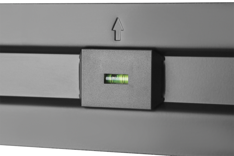 DELTACO Office, fixed ultra-slim wall, 32"-55", 35kg, 100x100-400x400