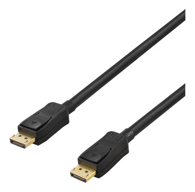 DisplayPort kabel 20m, 20-pin ha - ha, svart