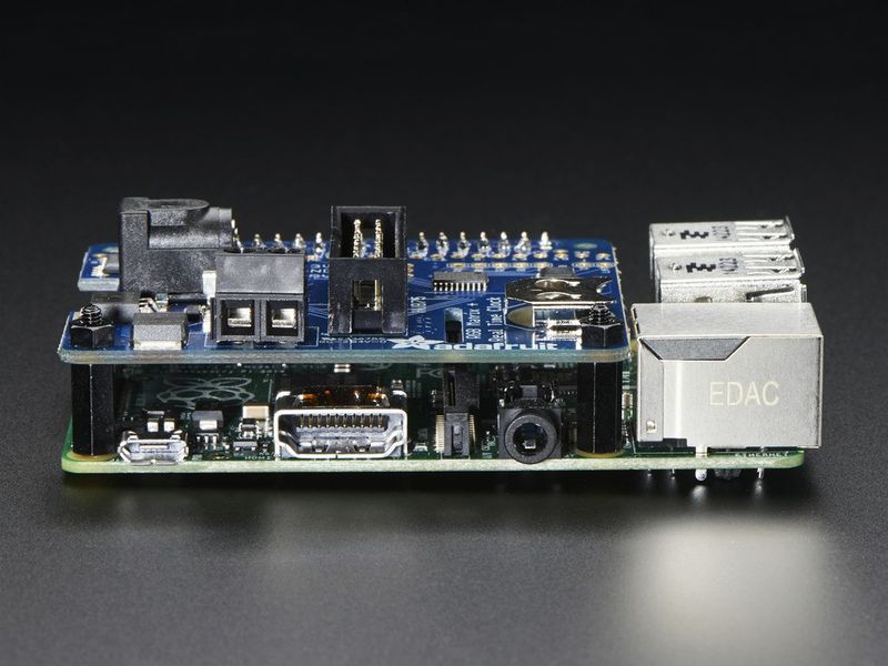 Latón M2.5 Pilares para Pi HATs - Con recubrimiento negro - Paquete de 2