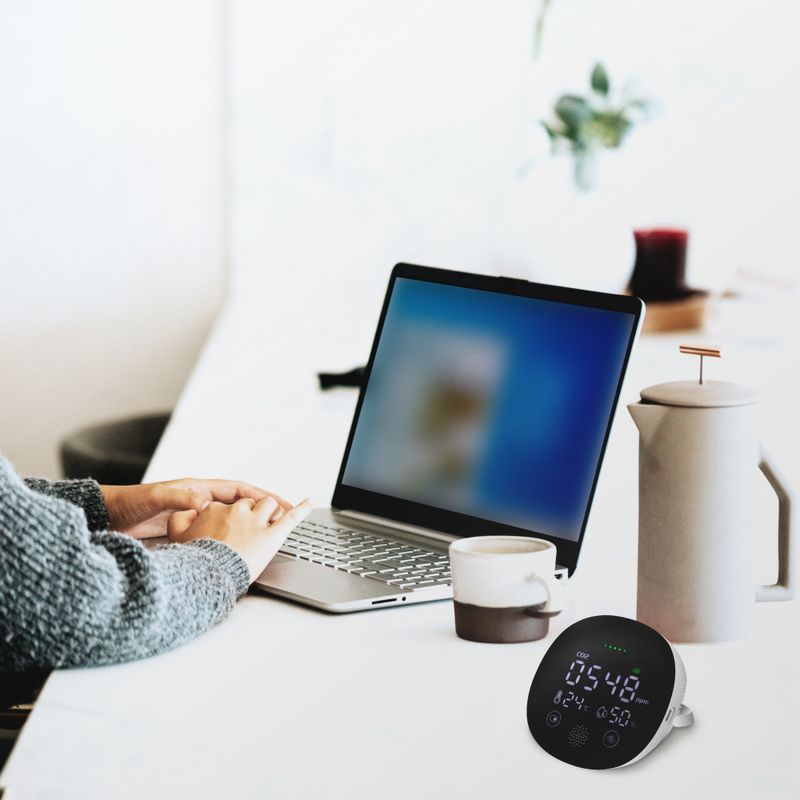 Luftkvalitetsmonitor Koldioxidlarm