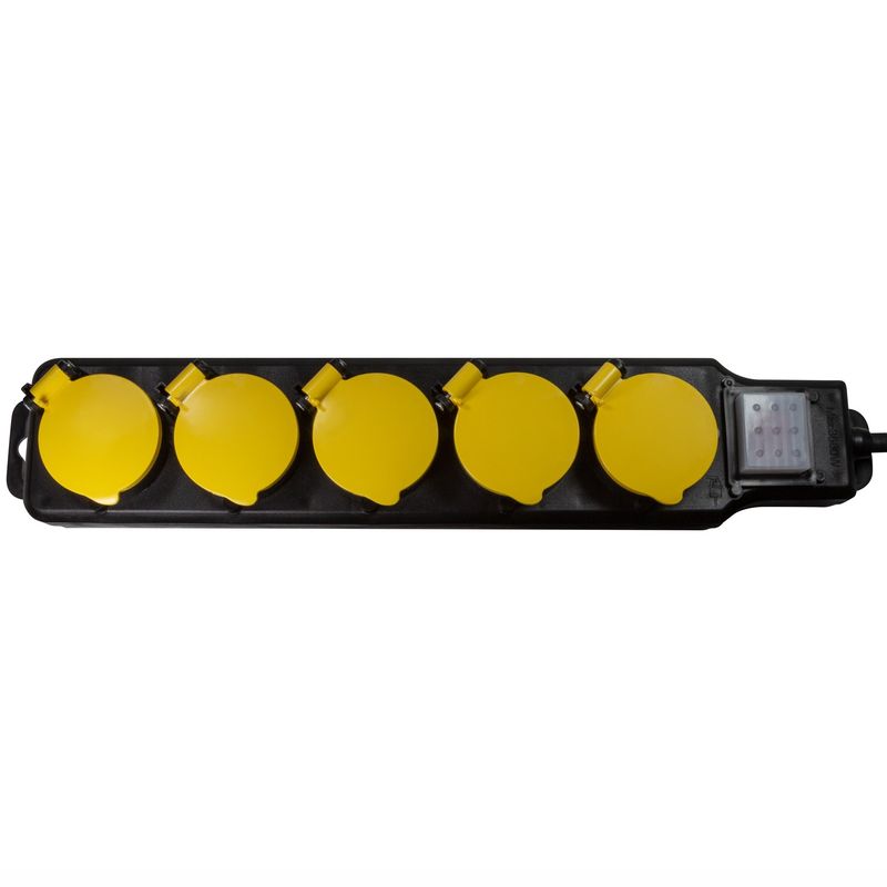 Grenuttag 5-vägs Utomhusbruk med brytare IP44