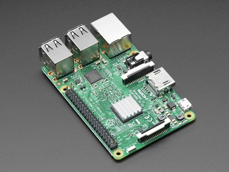 Mini Aluminum Heat Sink for Raspberry Pi 3/4 - 13 x 13 x 3mm