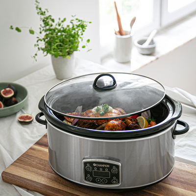 Slowcooker 4,5L Rostfri