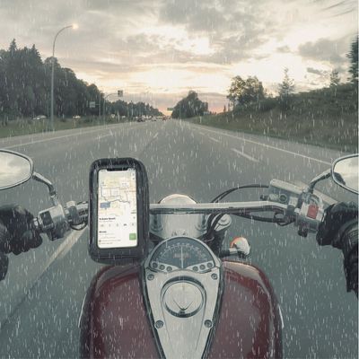 Mobile holder for motorcycles IP64 Waterproof
