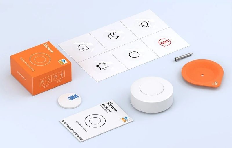 Trådlös knapp med Zigbee 3-pack