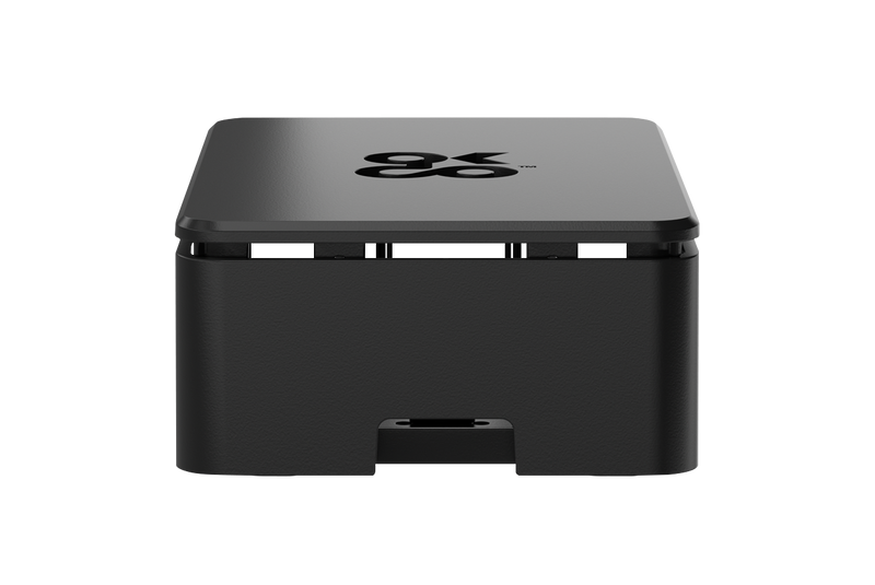 OKdo Raspberry Pi 4 Standard Case - Svart