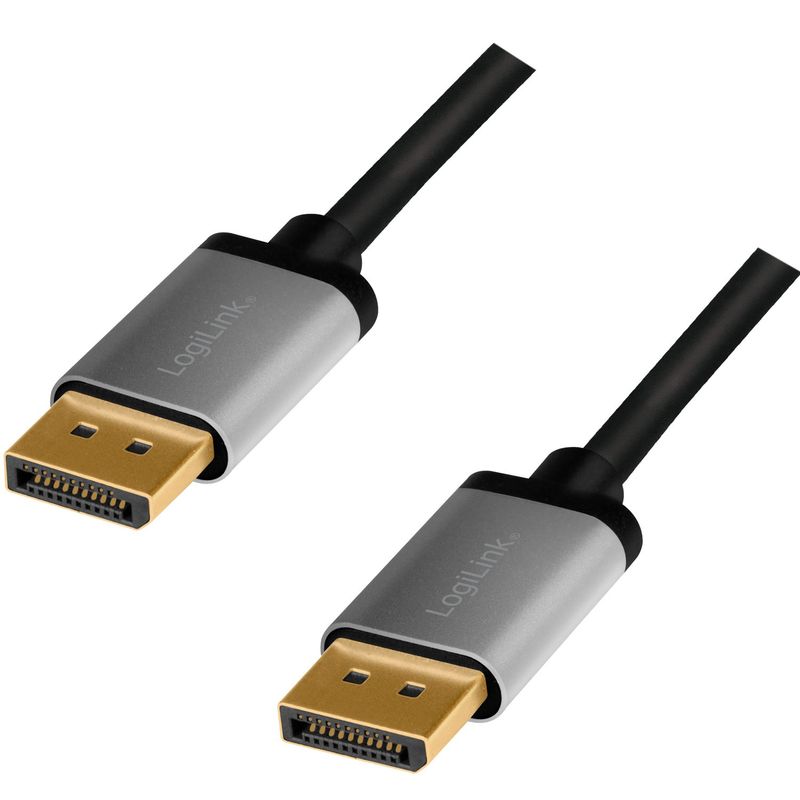 DisplayPort-kabel 4K/60Hz Aluminium 2m