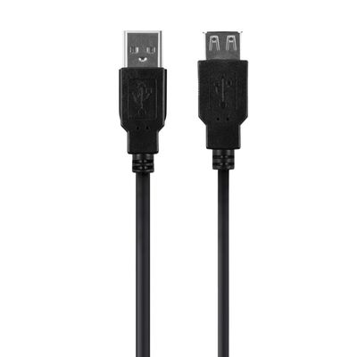 USB 2.0 Förl.kabel A->A 2.5m
