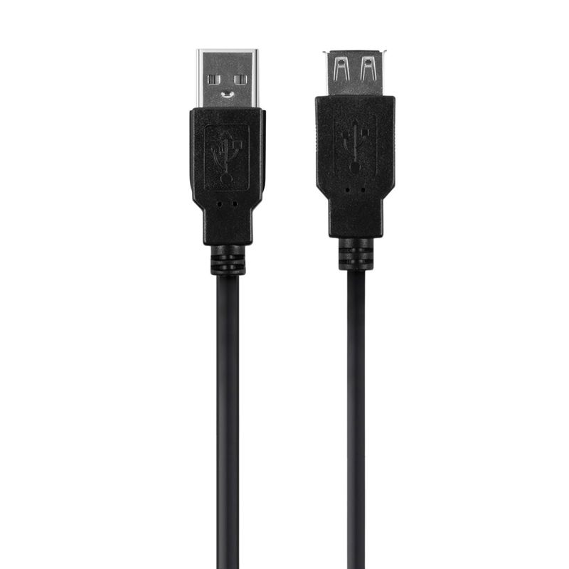 USB 2.0 Förl.kabel A->A 2.5m