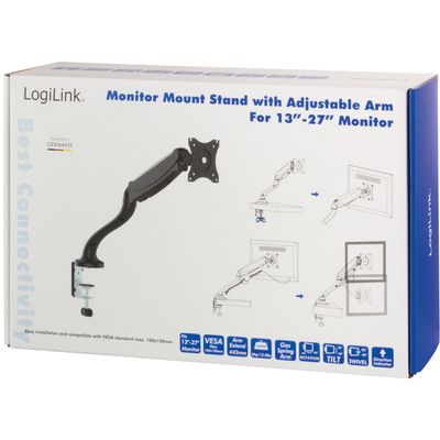 Monitorarm gas Singel 13-27"