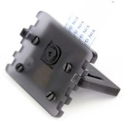 CamE-Blk-V1 Camera Mount is a compact and versatile mounting solution for your Pimoroni products. It is designed to securely hold your camera module i