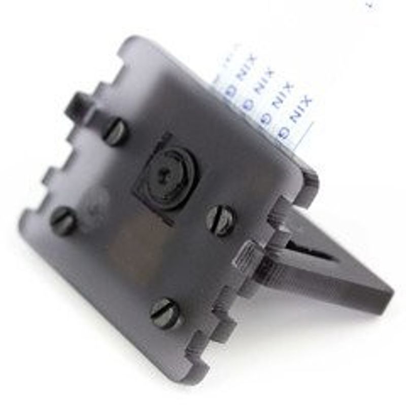 CamE-Blk-V1 Camera Mount is a compact and versatile mounting solution for your Pimoroni products. It is designed to securely hold your camera module i