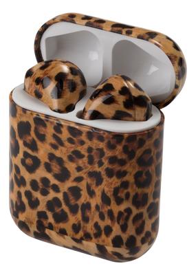 Hörlurar TWS Earbuds, leopard