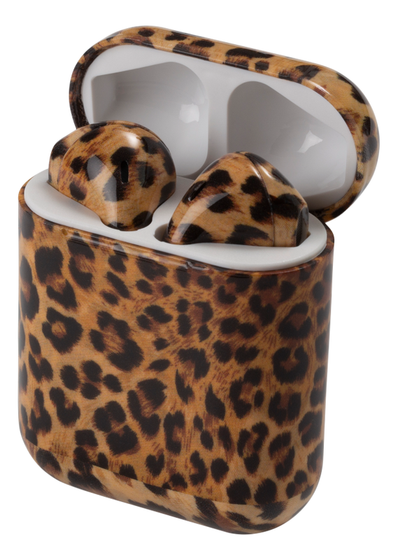 Hörlurar TWS Earbuds, leopard