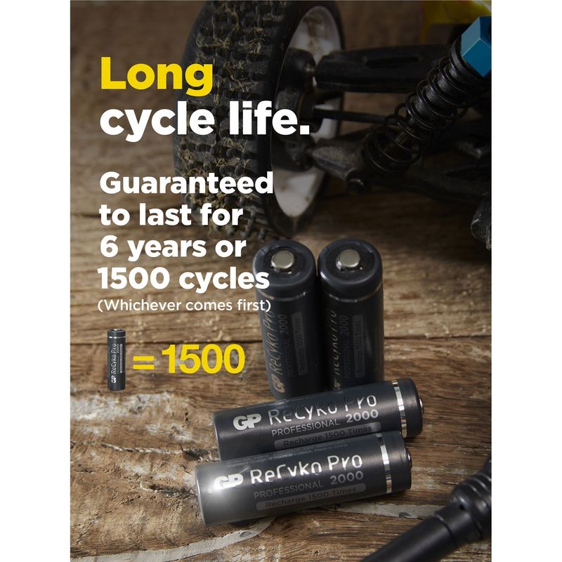 ReCyko Pro AA-batterier 2100mAh 4-pack