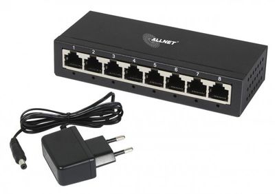 Switch unmanaged Layer2 8 Port