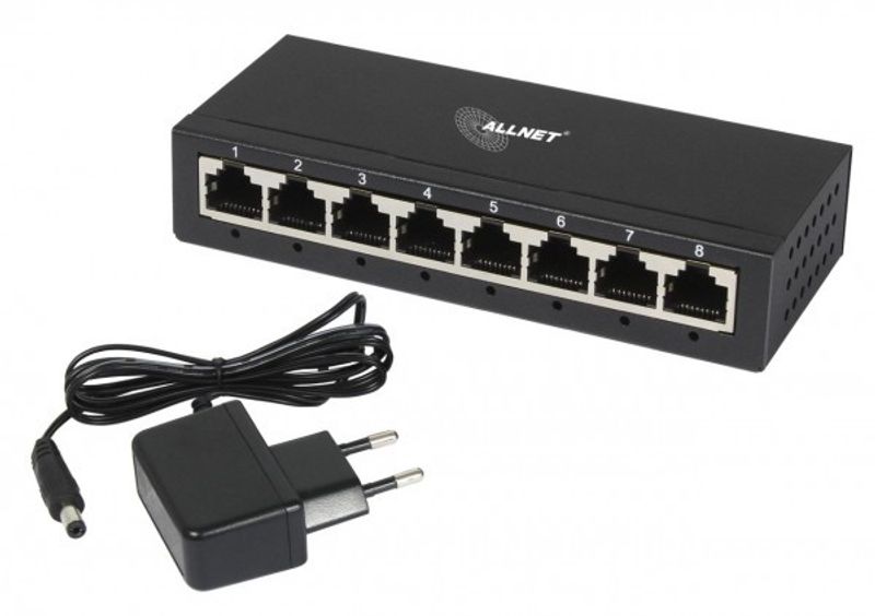 Switch unmanaged Layer2 8 Port