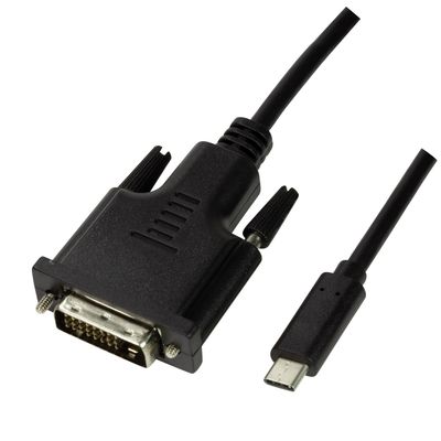 USB-C -> DVI 1080p 1,8m
