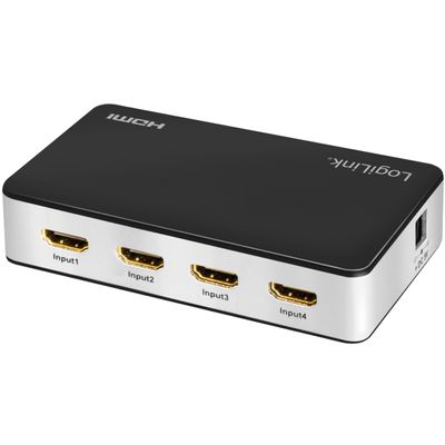HDMI-switch 4 in 1 ut. 4K/60Hz HDCP HDR CEC