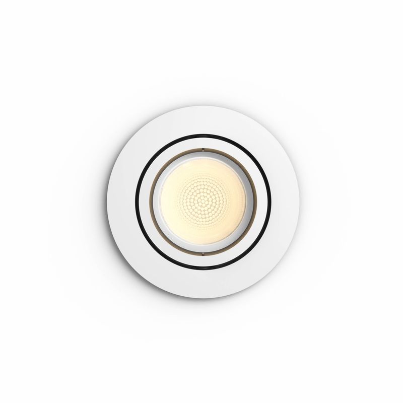 Hue Centura infälld spot 1x5,7W White and Color Ambience - rund vit ram