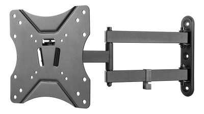 DELTACO Office, full-motion 3-way wall, 23"-42", 25kg, 75x75-200-200