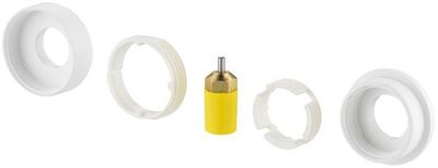 Adapters for mounting Danfoss Living Eco and Living Connect on RAV or RAVL valves (014G0250 - RSK 481 84 60)