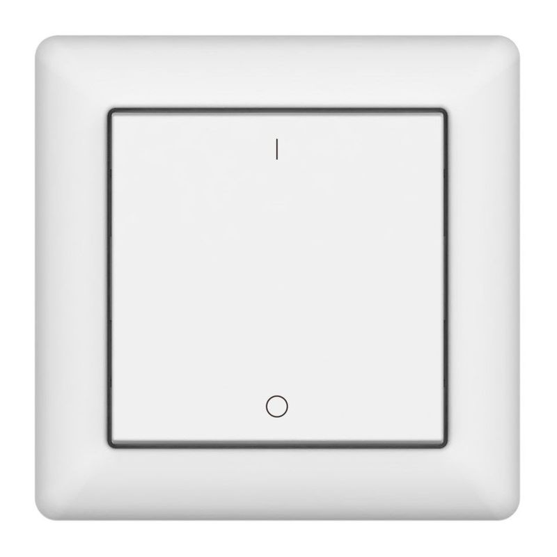 Fjärrströmbrytare, singelknapp med dubbelfunktion - Zigbee