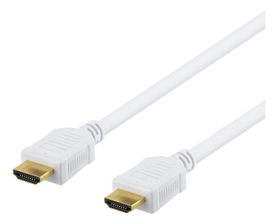 High-Speed HDMI-kabel, 7m, Ethernet, 4K UHD, vit