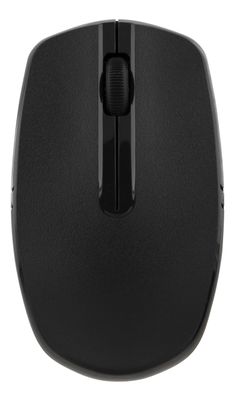DELTACO trådlös optisk mus, 3 knappar med scroll, 1000 DPI, USB, sva