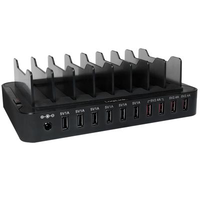 Laddstation 10x USB 66W 13,2A