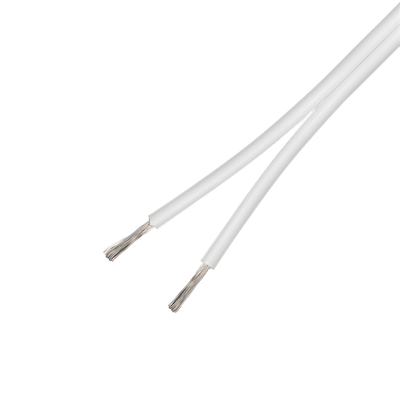 Low voltage cable, 2x0.75mm2, White