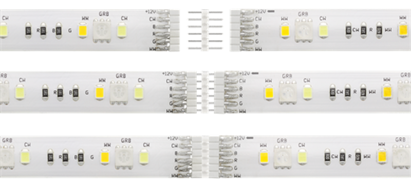 Smart RGB LED-list WiFi (Warm & Cold White) 3m - DELTACO