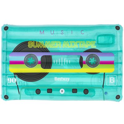 Air mattress 1.74m x 1.17m Retro Beats