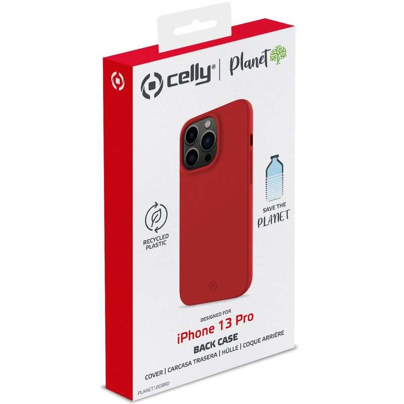 Planet Soft TPU-Cover GRS iPhone 13 Pro Röd