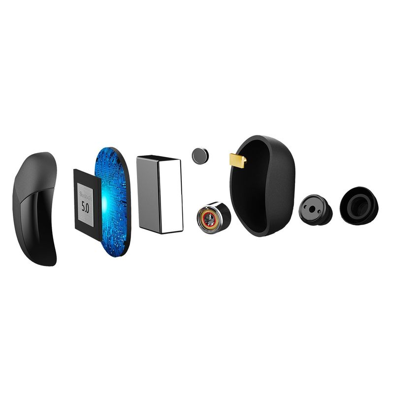 Flip1 True Wireless Headset Earbuds Black