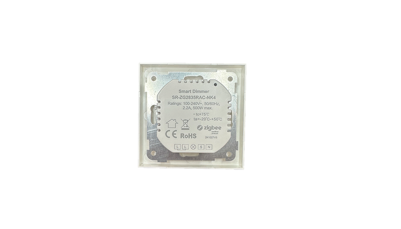 Zigbee-Väggmonterad smart fasdimmer 500W