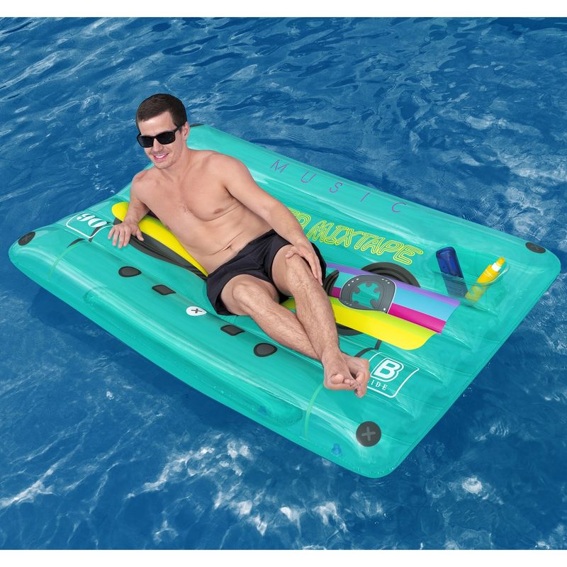 Air mattress 1.74m x 1.17m Retro Beats