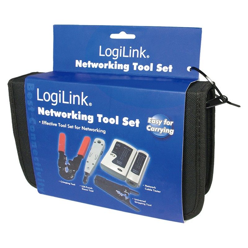 Network Small Tool Kit 

1. Ge plats och spara nätverksverktyg på ett organiserat sätt med detta praktiska verktygskit i mindre storlek.

2. Inkludera