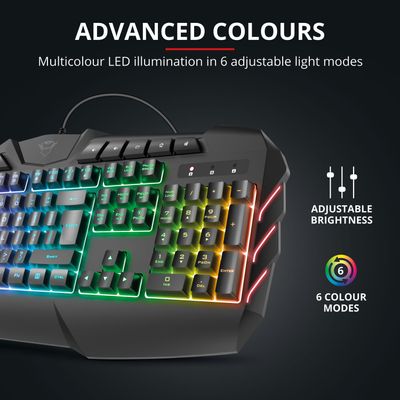 GXT 881 Odyss Semi-mechanical Keyboard Nordis