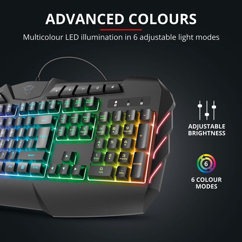 GXT 881 Odyss Semi-mechanical Keyboard Nordis