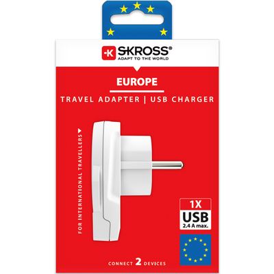 EU Adapter with USB
