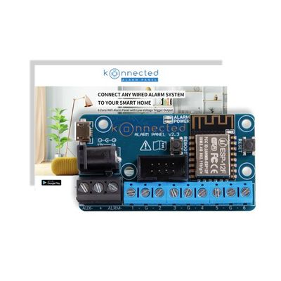 Alarm Panel Conversion Kit - 6 Zone - Konnected Alarm Panel Conversion Kit - 6 Zone - Konnected