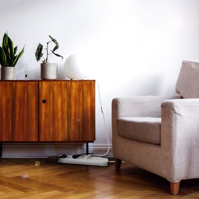 Grenuttag 5-vägs med fjärr 433 MHz 1,5m Vit