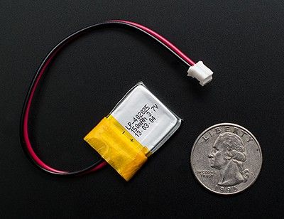 Lithium Ion Polymer Battery - 3.7v 150mAh