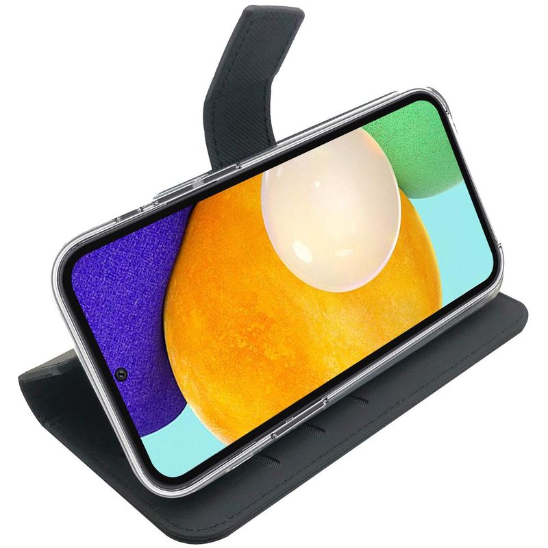 Wallet Case Galaxy A03s Svart