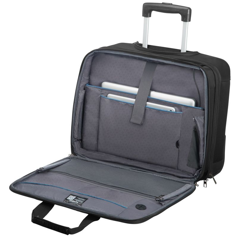 Vectura EVO Laptop Bag with Wheels 17.3 Black