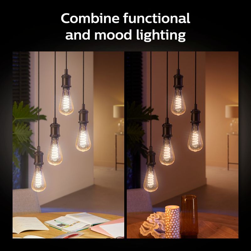 Hue White Ambiance Filament ST72 E27