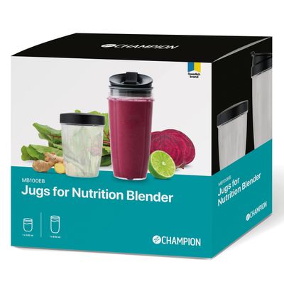Nutrition Blender Extra Flaska 2-pack